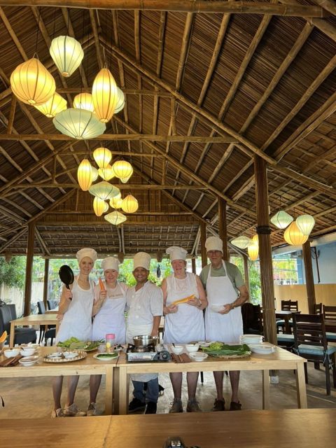 Hoi An: Cam Thanh Cooking Class & My Son Sanctuary Day Tour - Returning by boat on the Thu Bon River