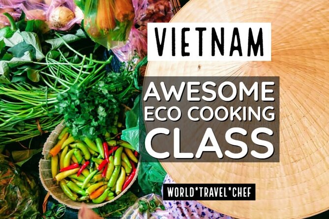 Hoi An Charming: Bamboo Basket, Local Viallage & Cooking Class - Riding the round bamboo boat in Cam Thanh