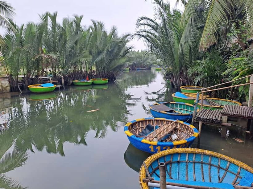 Hoi An City tour -Basket boat ride in the Coconut forest - What the Hoi An city portion adds