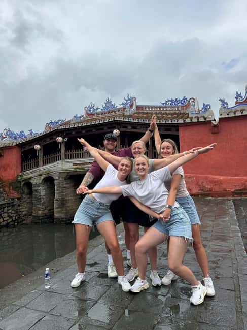 Hoi An City Tour - Boat Ride & Release Lantern: HoiAn/DaNang - The Japanese Bridge links Hoi An’s communities