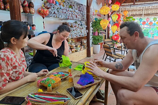 Hoi An City tour -Lantern Making and Silk Making process - A small-group activity with a practical pace