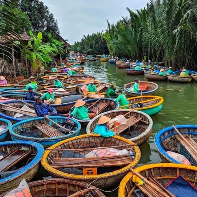 Hoi An: Coconut Basket Boat Ride and Fishing Experience - Timing, communication, and what to expect on the water