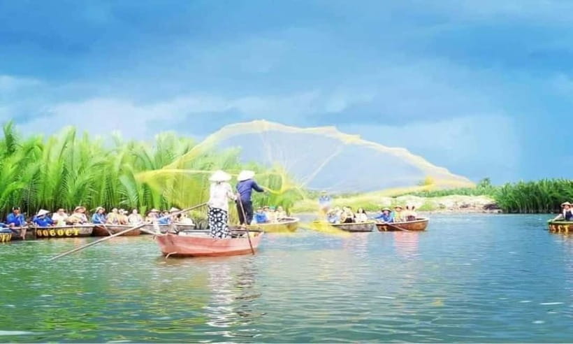 Hoi An: Coconut Basket Boat Ride and Fishing Experience - A quieter experience starts with the right boarding point