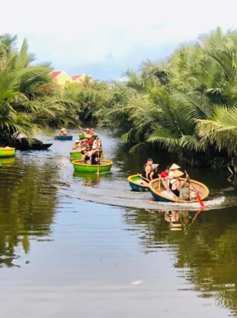 Hoi An: Coconut Basket Boat Ride and Fishing Experience - From central Hoi An to Cam Thanh in 15 minutes