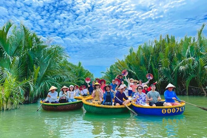 Hoi An: Coconut Basket Boat Ride in the Coconut Forest - Choosing between morning and afternoon