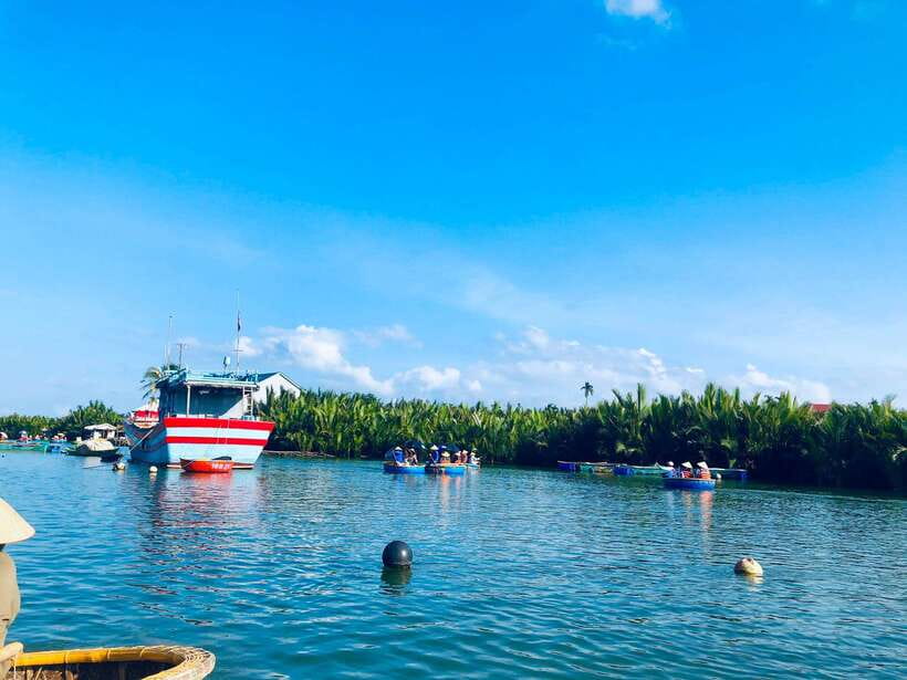 Hoi An: Coconut Basket Boat Rides with Two-way Transfers - Entering the coconut waterways by basket boat