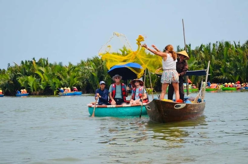 Hoi An Coconut Basket Boat Riding With Two-Way Transfers - Key points to know before booking