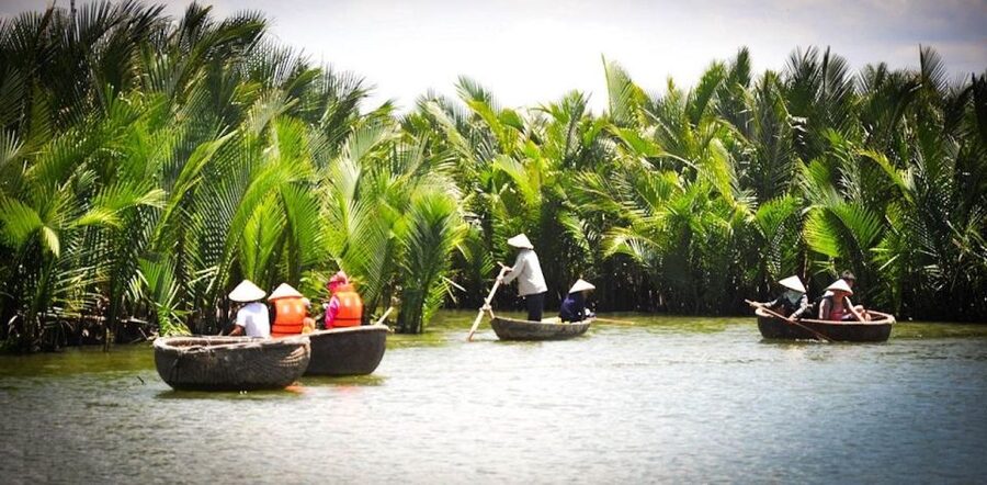 Hoi An Coconut Basket Boat Riding With Two-Way Transfers - Time at Cam Thanh village