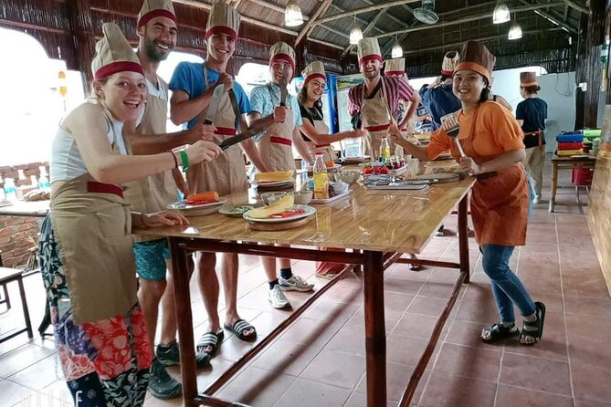 Hoi An Cooking Class with Market Visit - Eating the food you prepare
