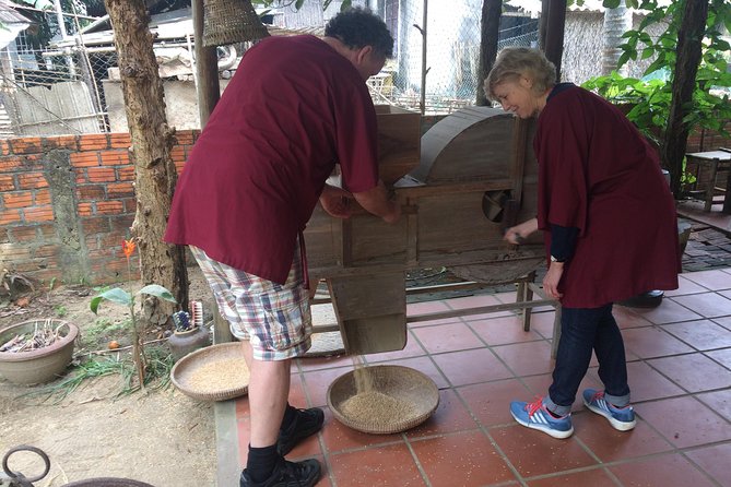 Hoi An countryside biking - Basket Boat - Vegetable village - Local home Cooking - What the $58.16 price includes
