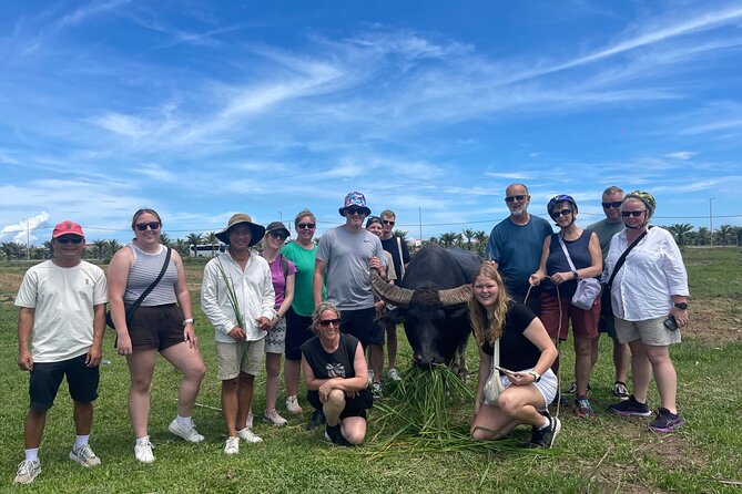 Hoi An countryside cycling Tour,Basket Boat-organic farming-lunch - From Hoi An streets to Tra Que vegetable gardens