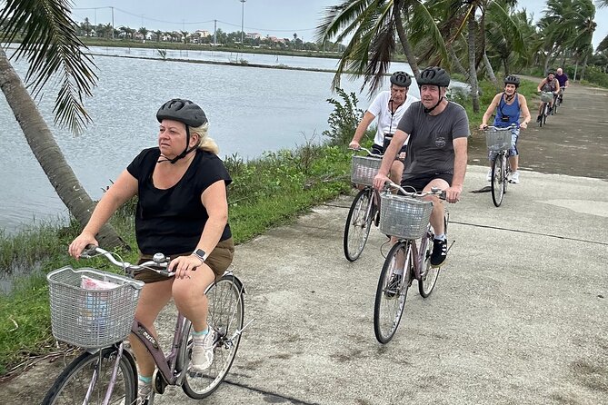 Hoi An countryside cycling Tour,Basket Boat-organic farming-lunch - How Man handles different riding abilities