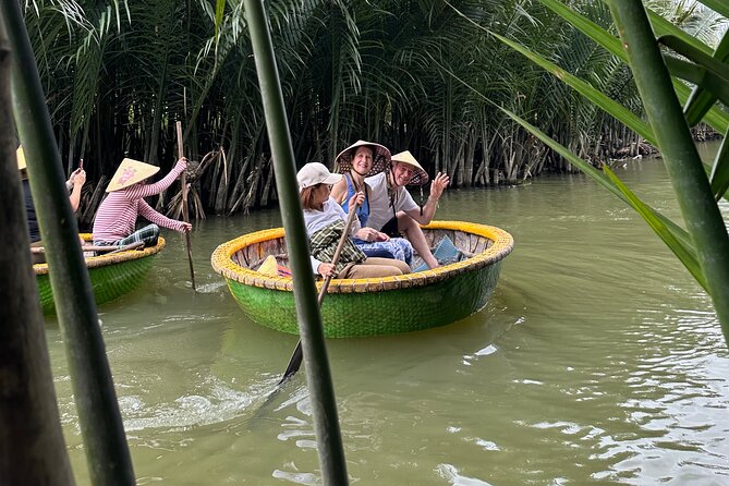 Hoi An countryside cycling Tour,Basket Boat-organic farming-lunch - The value of a $37 private half-day
