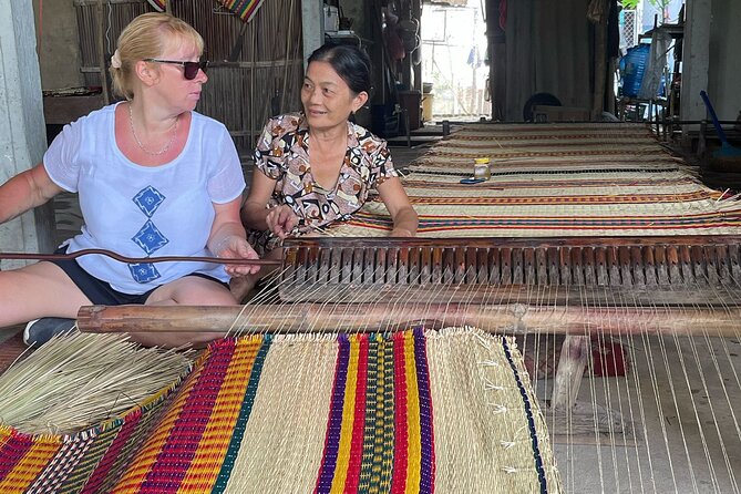 HOI AN Countryside - River Islands - Old Crafts - Local Culture - Cam Thanh by round basket boat