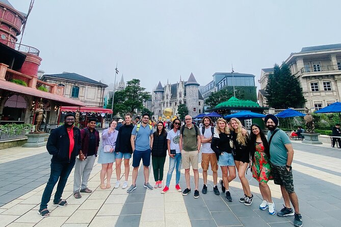 Hoi An/ Da Nang - Ba Na Hills - Golden Bridge Deluxe Small group - The Golden Bridge and its giant stone hands