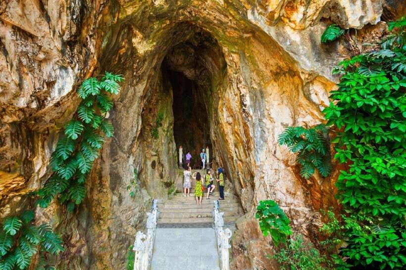 Hoi An/Da Nang: Marble Mountains, Lady Buddha & My Son Trip - Marble Mountains, pagodas, and cave shrines