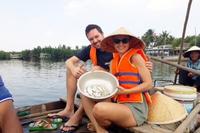 Hoi An Eco Tour Cooking Class & Fishing (Local market,basket boat,learn cooking)