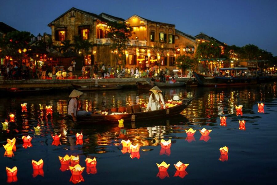 Hoi An: Evening Food Culture Tour by Vespa - Rice fields, food streets, and the changing evening view