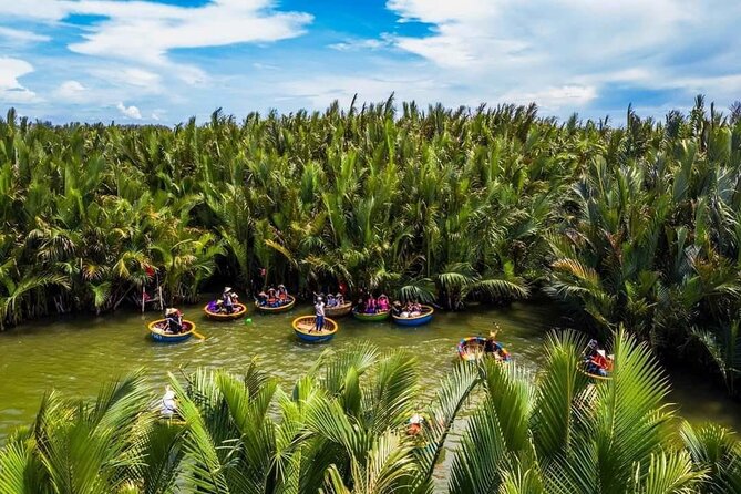 Hoi An Fishing Tour Private-Lantern /Cafe Making Class by Lunch - A basket boat puts you into Hoi An’s coconut forest