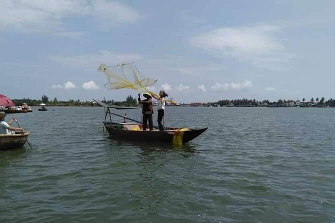 Hoi An Fishing Tour Private-Lantern /Cafe Making Class by Lunch - Folding a silk lantern to take home