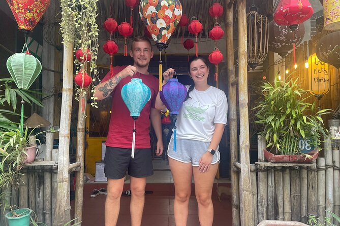 Hoi An Foldable Bamboo Silk Lantern and Evening Street Food Tour - Value at $29 per person