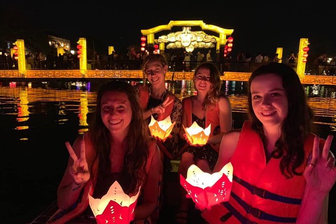 Hoi An Food Trail by Night with Boat Trip - Eight dishes, including white rose dumplings and black sesame dessert