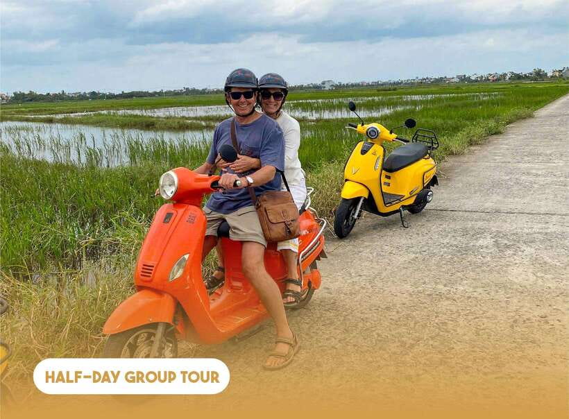 Hoi An: Half-day Electric Scooter Countryside Adventure - Cam Nam Village, where boats and family life meet
