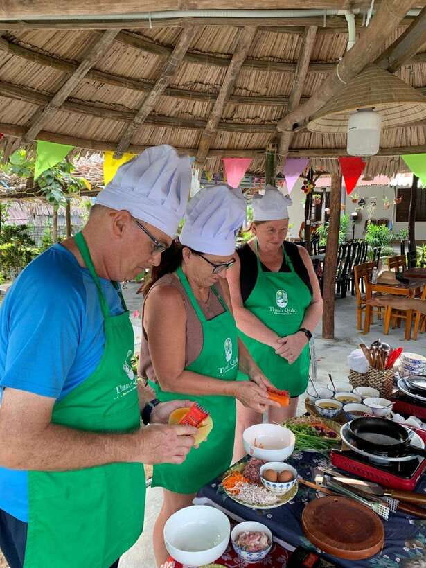 Hoi An :Lantern Making - Cooking Class -Coconut Basket Boat - Morning lunch or afternoon dinner