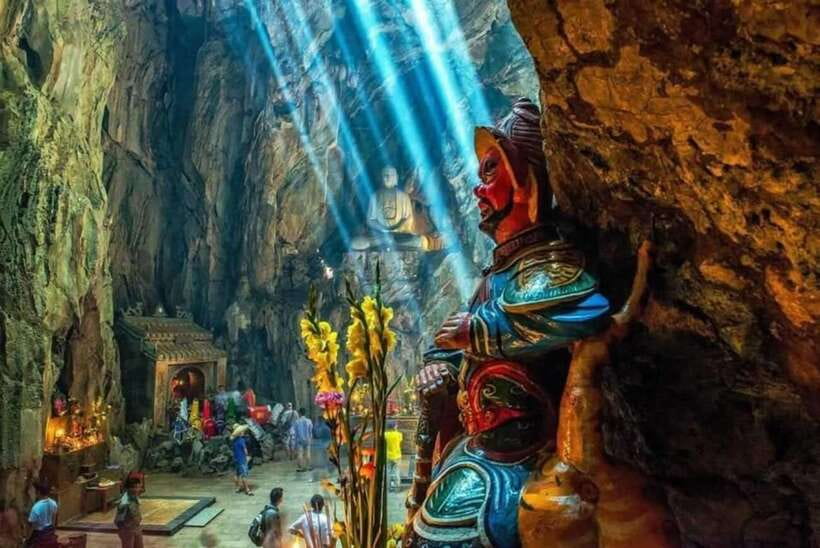Hoi An: Marble Mountain, Am Phu Cave and Monkey Mountain - A Vietnamese lunch with a local family