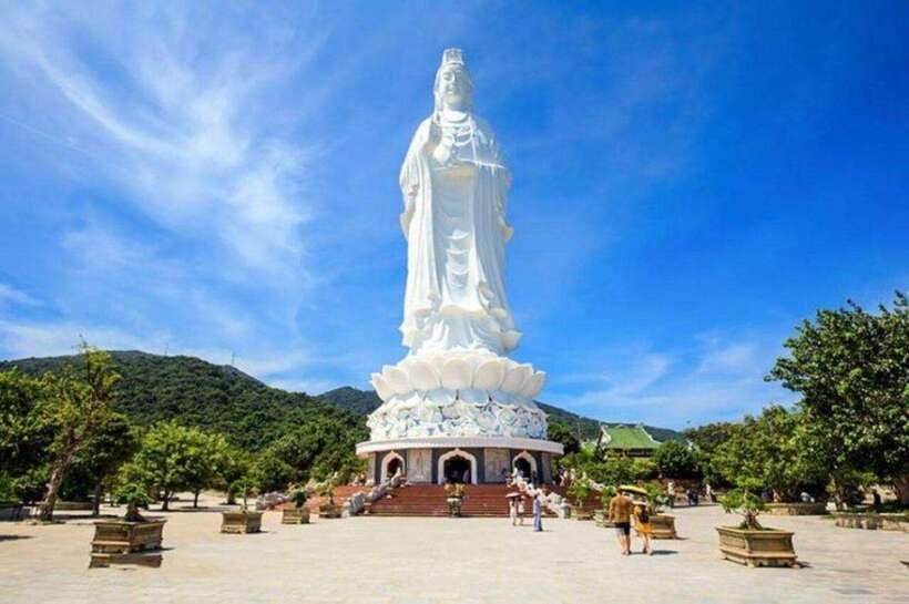 Hoi An: Marble Mountain & Monkey Mountain in Afternoon Tour - Marble Mountain: caves, shrines, and a lot of stairs