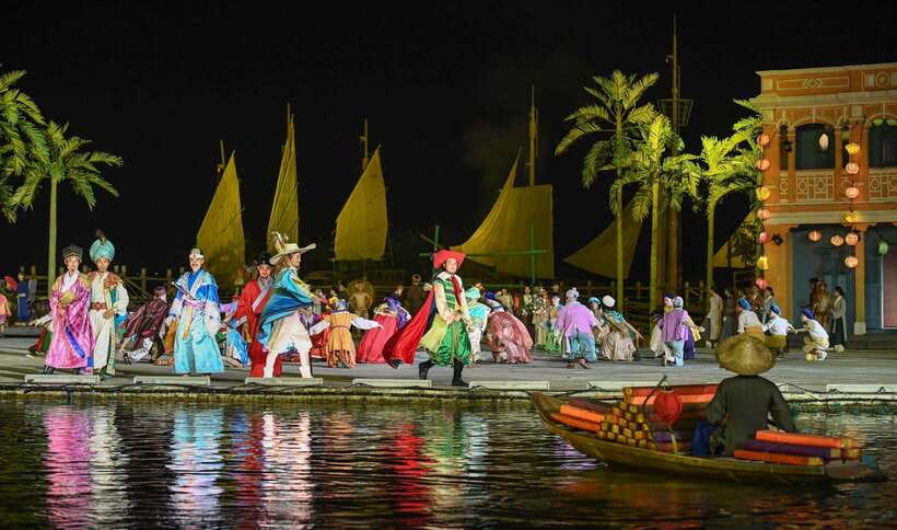 Hoi An Memories Land Entry Ticket with Show - The big river stage and Hoi An’s story