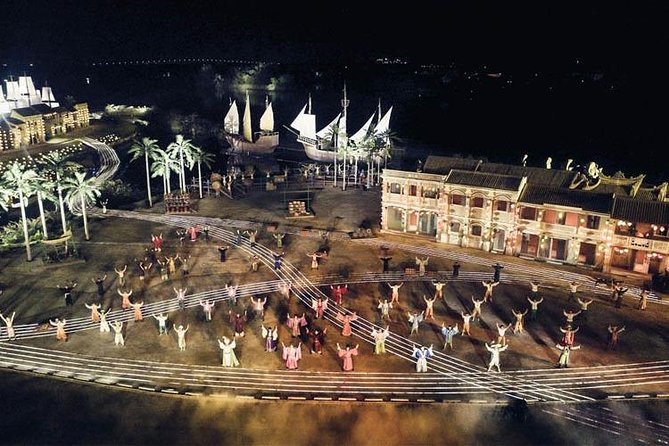 Hoi An Memories Show - QRCODE Ticket - Act Three, Ships and Sea, with lanterns on the water