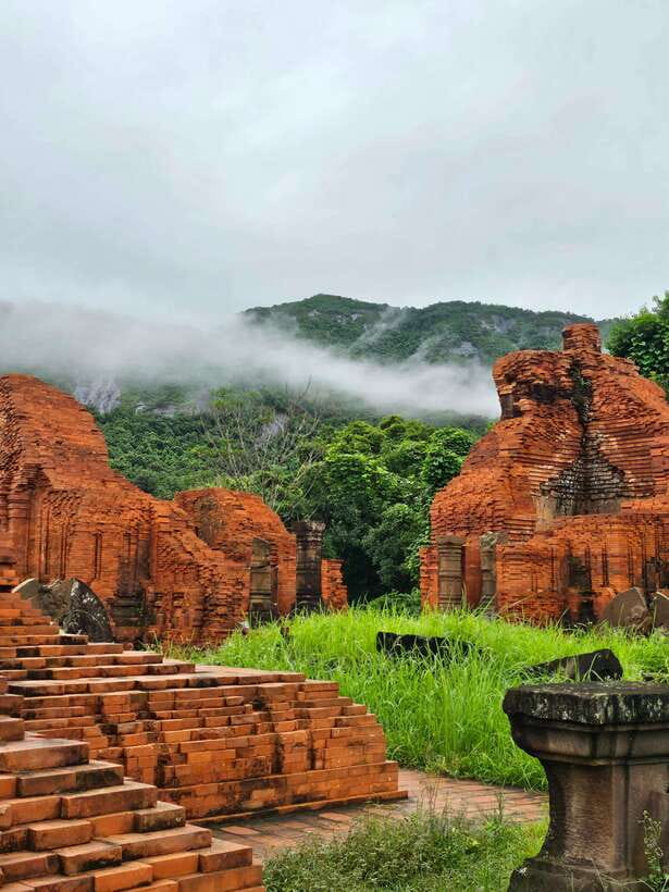 Hoi An: My Son Sanctuary Early Morning w. Champa Food Brunch - Champa food after the ruins