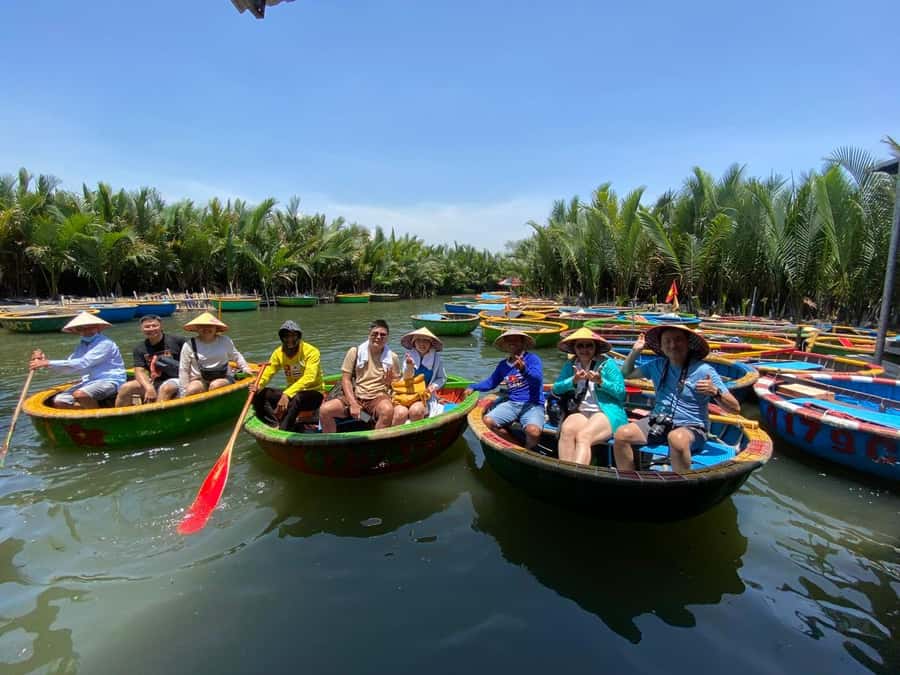 Hoi An: My Son Sanctuary with Basket Boat and Lunch Options - Returning to Hoi An by Thu Bon River