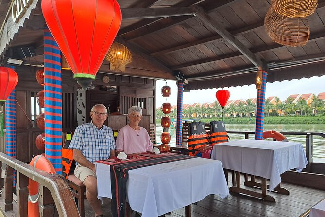 Hoi An Sunset Dining Cruise - Sunset views and the floating lantern ritual