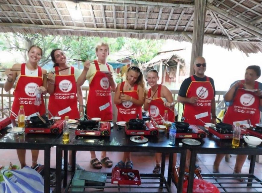 Hoi An : Vegetarian Cooking Class W Optional Coconut Village - Riding a basket boat in Cam Thanh