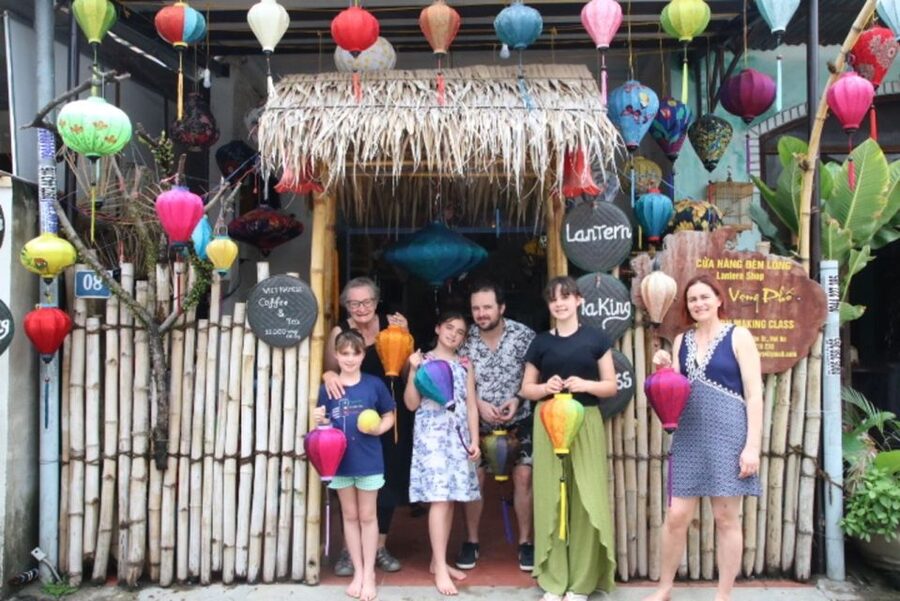 Hoi An: Vietnamese Foldable Lantern Making Class - Silk, Color, and the Finishing Work
