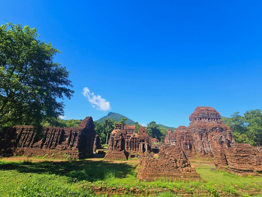 HoiAn: My Son Sanctuary w. Champa food Lunch 5:30/8:00/14:00 - Value at $16, with one extra fee