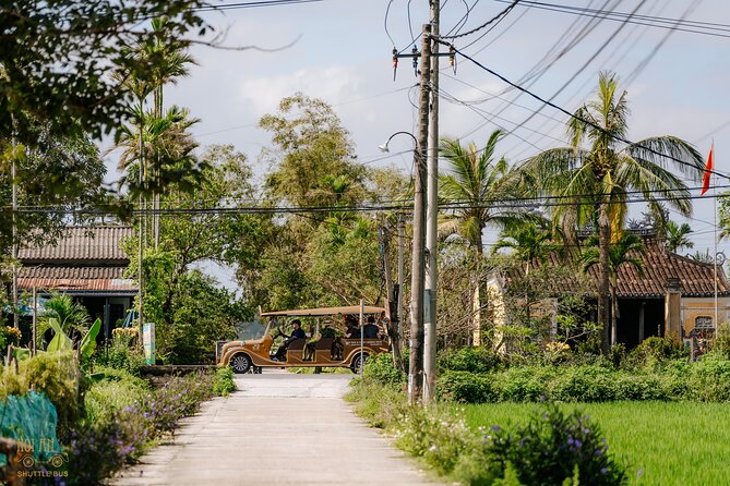 HoiAnGO Experience Local Life: Countryside by Electric Car - The electric car and private format