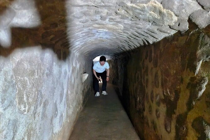 Ky Anh Tunnel & Cham Old Tower By Private Tour History of War - Entering the 32-kilometer Ky Anh Tunnel
