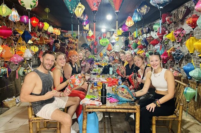 Lantern Making Class With Lynn in Old Town Hoi An - Choosing fabric, color, and pattern