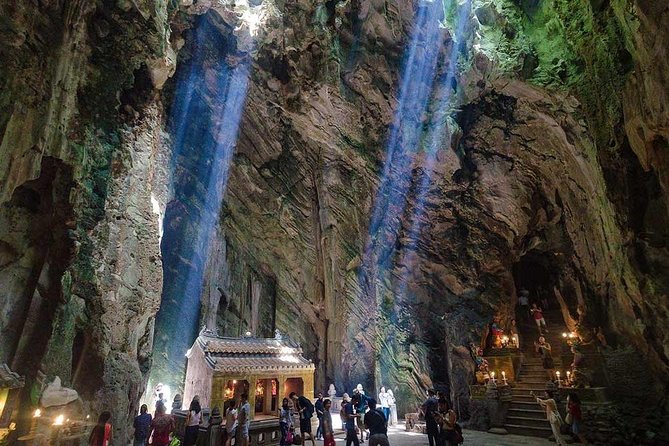 Marble mountain, Am Phu cave and Monkey mountains group tour - What the $29 price really includes