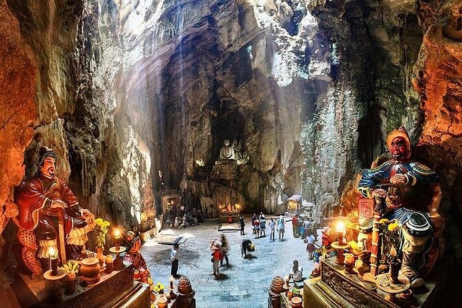 Marble Mountain, big Lady Buddha - Lunch included ( Private tour) - Dragon Bridge as the final city stop