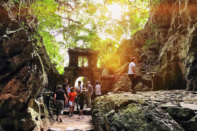 Marble Mountains And Son Tra Peninsula Half-day Tour - Inside the caves and pagodas