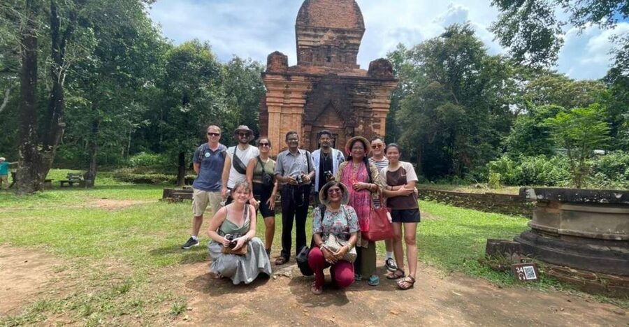 Marble Mountains, Lady Buddha & My Son Holyland FullDay Trip - A sunset cruise on the Thu Bon River