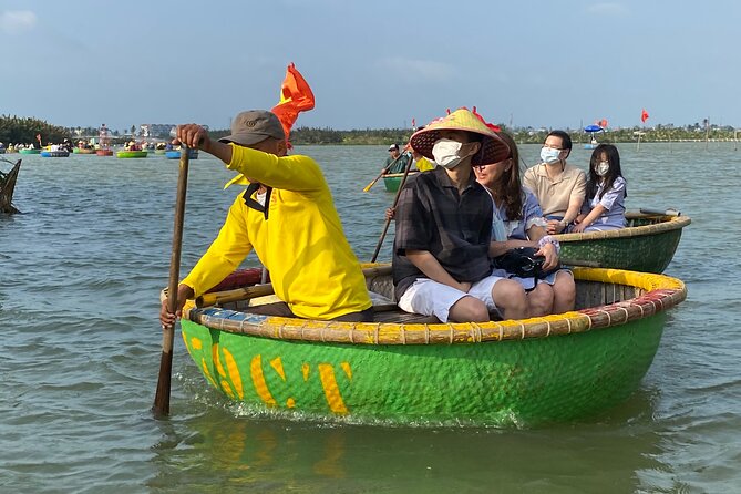 Market Tour , Basket Boat and Cooking Class Hoi An - The Bay Mau basket boat ride