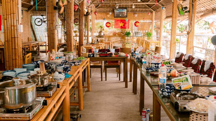 Market Tour - Cooking Class - Coconut Boat Riding - A 40-minute ride through the coconut palms