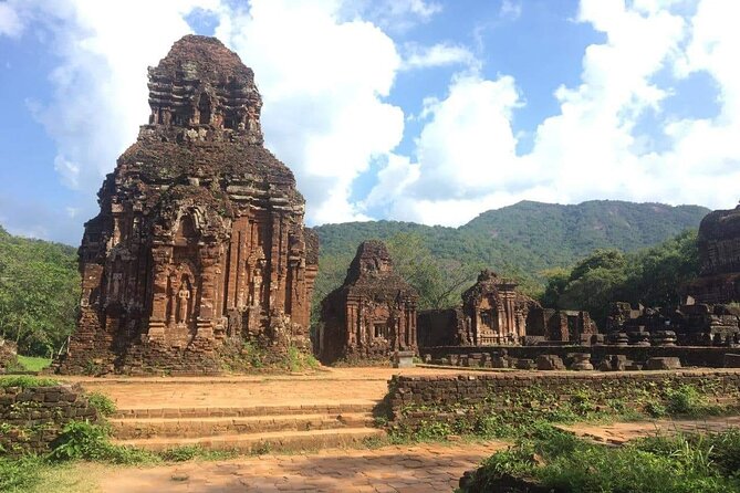 My Son Early Morning Tour with Nguyen - Walking among the Cham brick temples