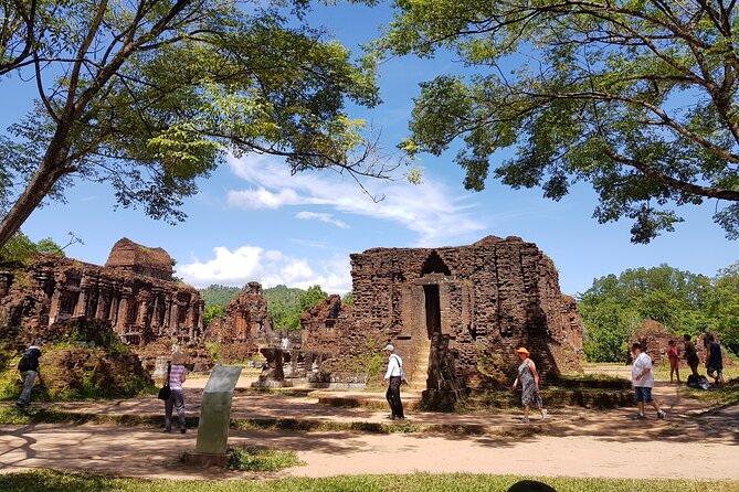 My Son Sanctuary Discovery Half day Private Tour - Walking through the Cham ruins at My Son