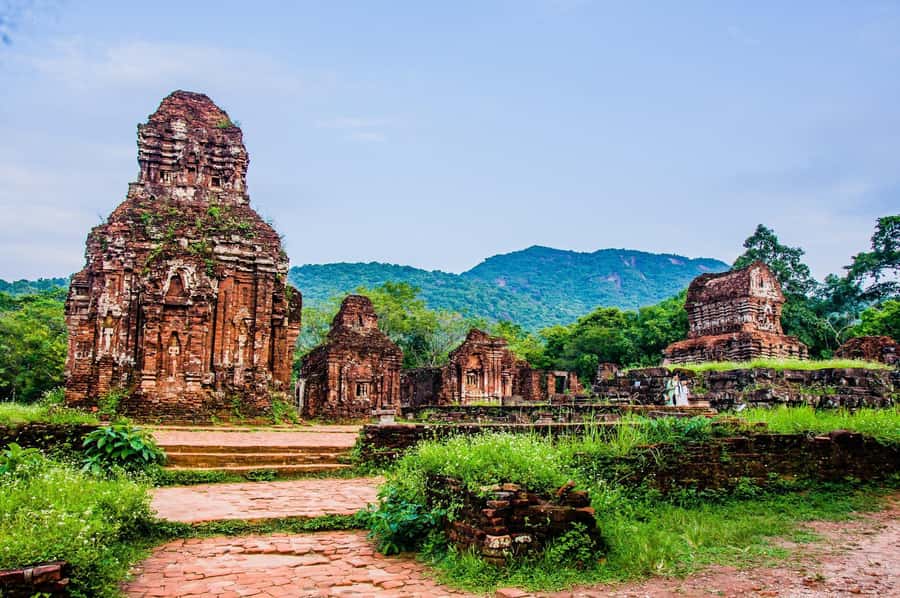 My Son Sanctuary Early Morning Tour From Hoi An - Walking through the Champa ruins